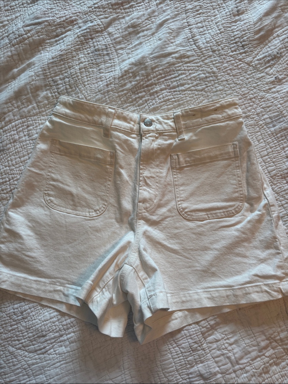 Madewell jeans shorts – curvy the high-rise sailor short